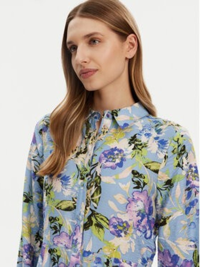 YAS Sukienka koszulowa Kaya 26037079 Kolorowy Regular Fit