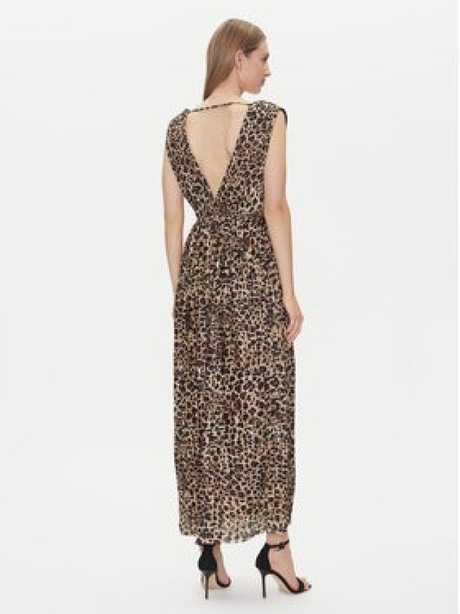 ONLY Sukienka koktajlowa Elema 15227247 Brązowy Regular Fit