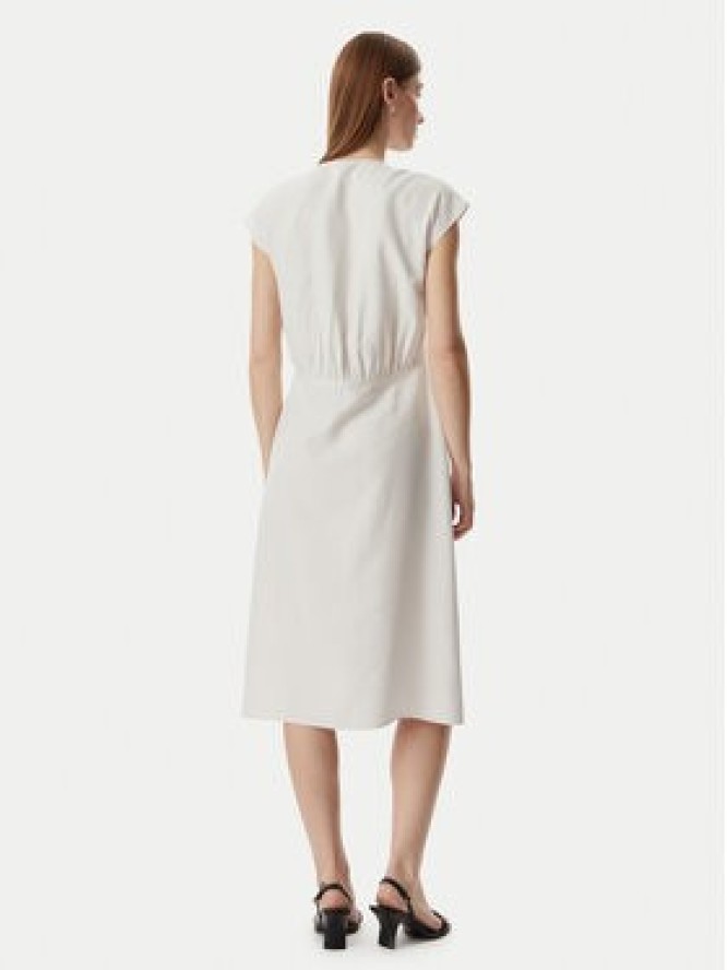 Calvin Klein Sukienka codzienna LV044F016G Beżowy jasny Regular Fit