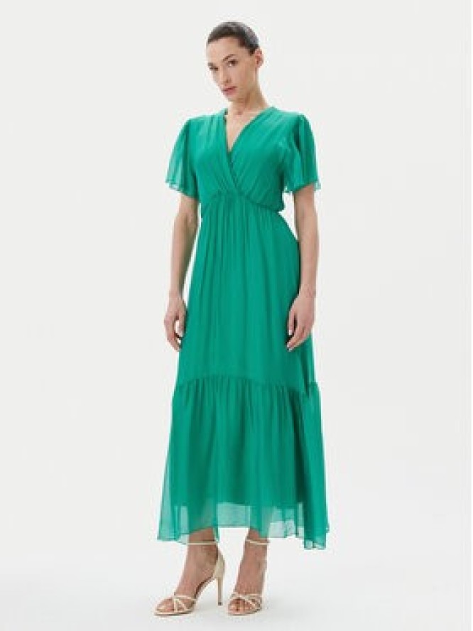 Haveone Sukienka letnia AFF-N006 Zielony Loose Fit