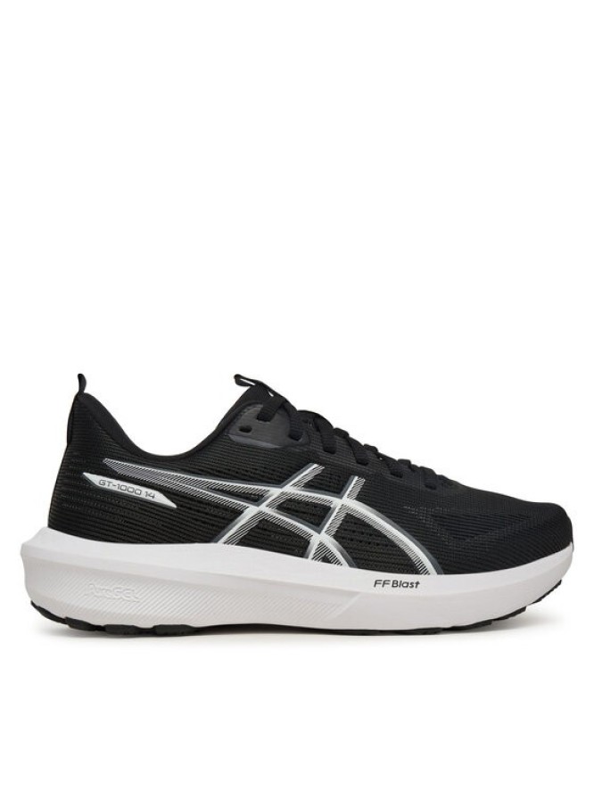 Asics Buty do biegania Gt-1000 14 1012B859 Czarny