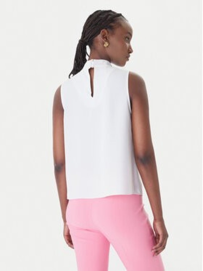 Rinascimento Bluzka CFC0127706003 Biały Regular Fit