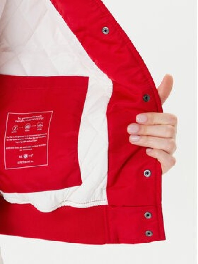 Guess Jeans Kurtka bomber W5YL15 WHAA2 Czerwony Regular Fit