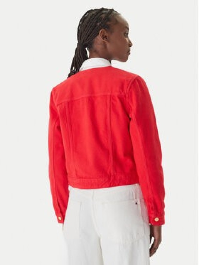 Tommy Hilfiger Kurtka jeansowa WW0WW48591 Pomarańczowy Regular Fit