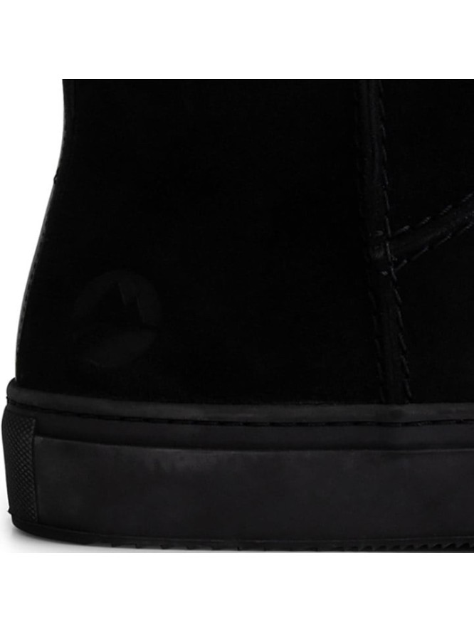 TRAVELIN' Skórzane botki "Vail" w kolorze czarnym rozmiar: 40