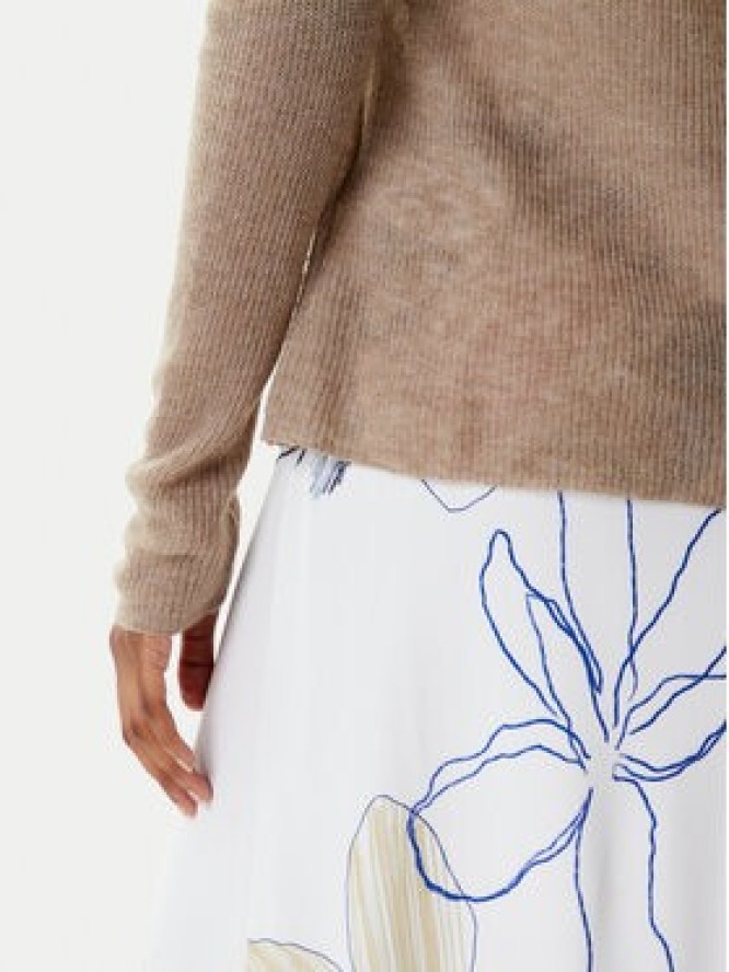 Desigual Sukienka codzienna Kala 25WWVK25 Biały Slim Fit