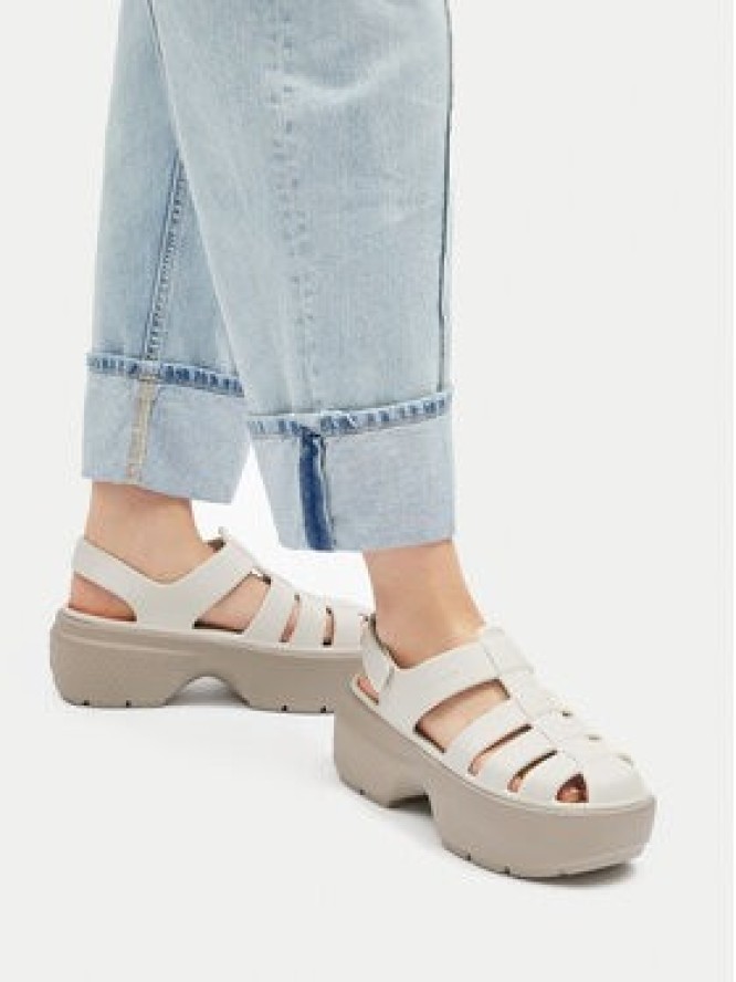 Crocs Sandały Stomp Fisherman Sandal 209938 Szary