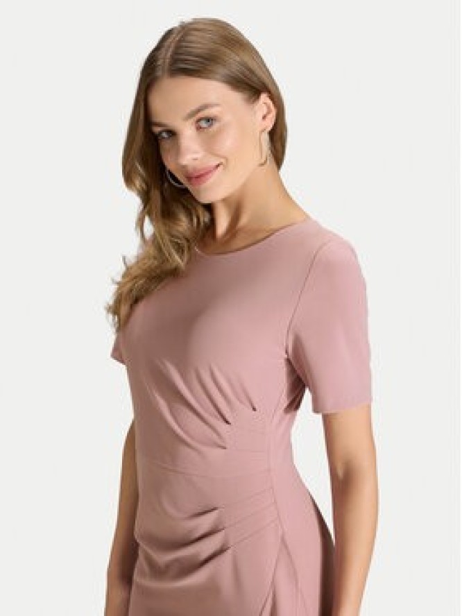 Swing Sukienka koktajlowa 5AH04800 Różowy Regular Fit