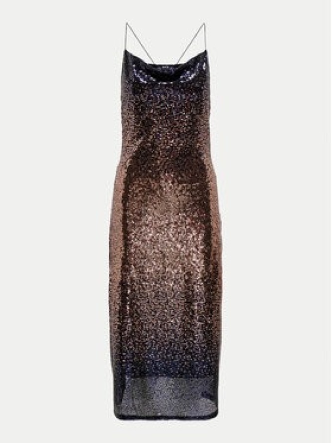 ONLY Sukienka koktajlowa Lola 15334031 Brązowy Regular Fit