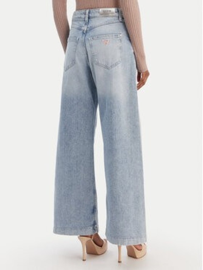 Guess Jeansy W6RA1C D6833 Niebieski Wide Leg