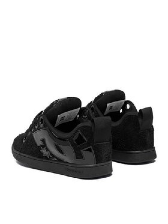 DC Shoes Sneakersy EO-COURT GRAFFIK PUFF DC04916002 Czarny
