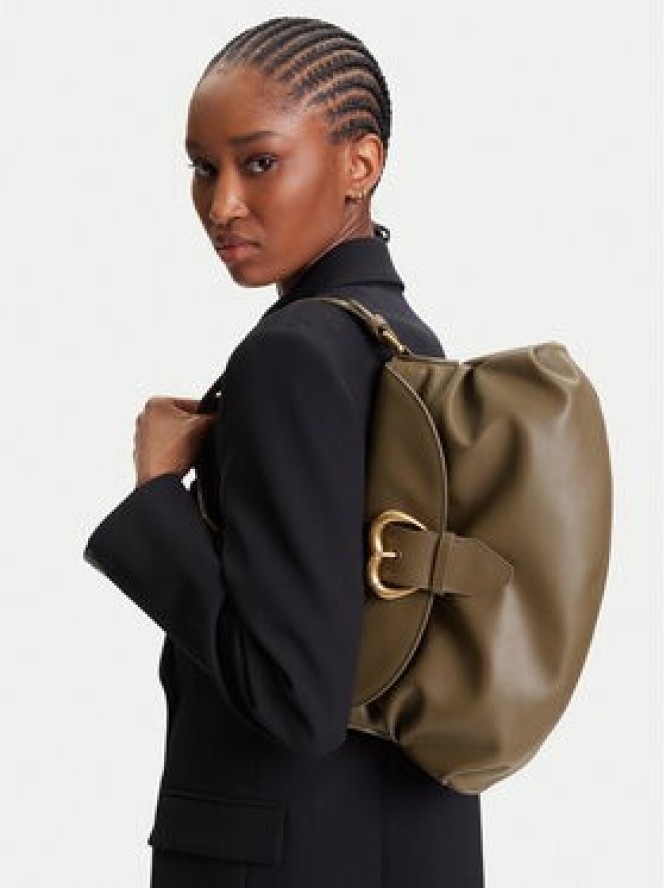 PINKO Torebka Jolene Shoulder Classic PE 25 PLTT 102801 A270 Zielony