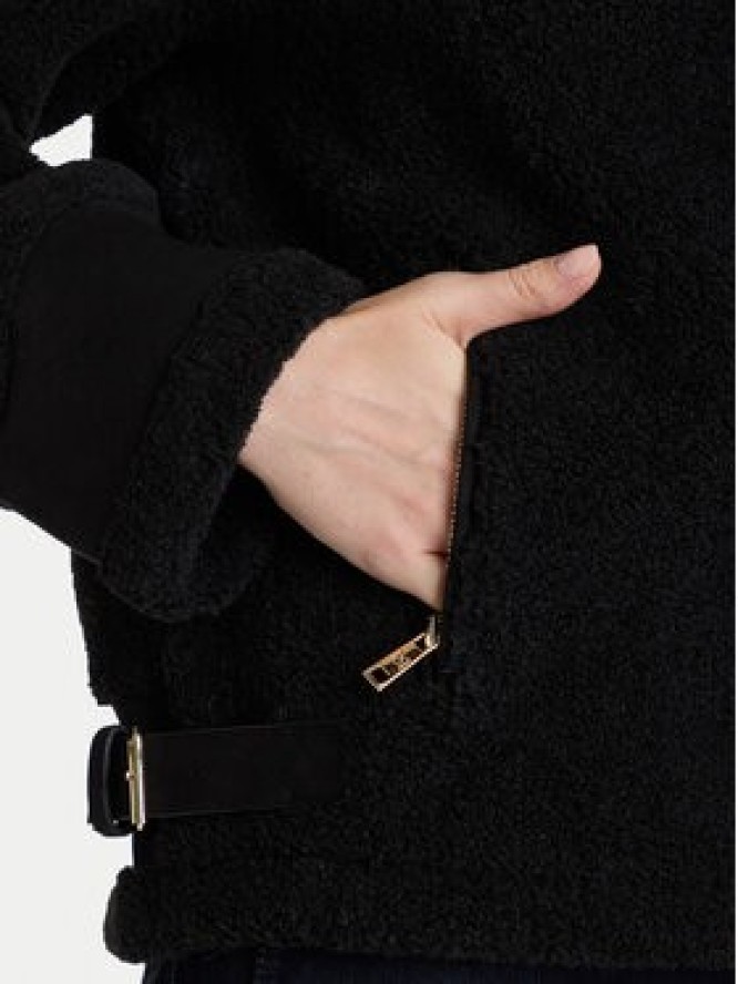 Rinascimento Płaszcz przejściowy CFC0122207003 Czarny Regular Fit