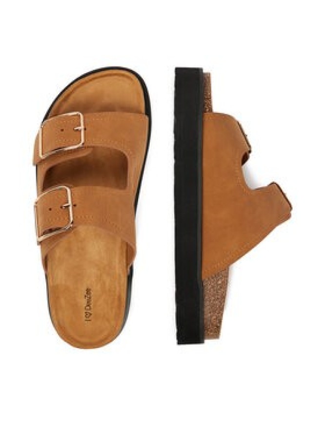 DeeZee Klapki CEO-LB-P2181 Brązowy