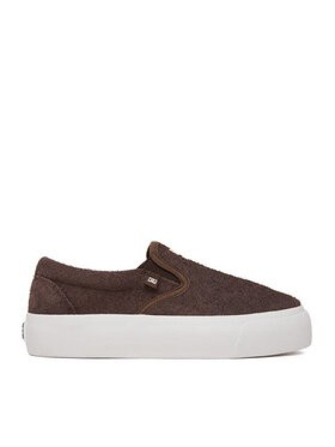 DC Shoes Tenisówki CEO-LEA-ZL-0011 Brązowy ciemny
