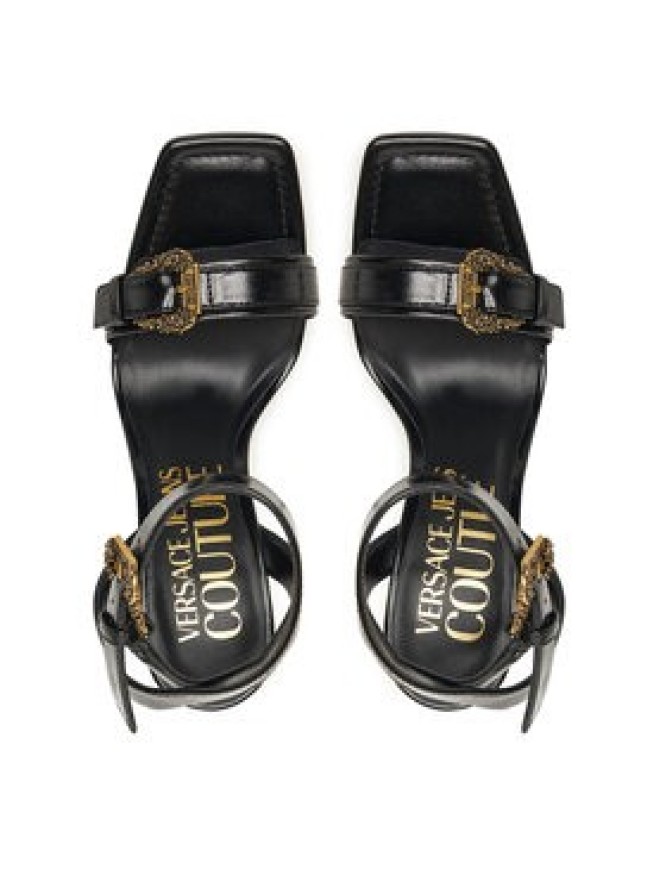 Versace Jeans Couture Sandały 79VA3S36 Czarny