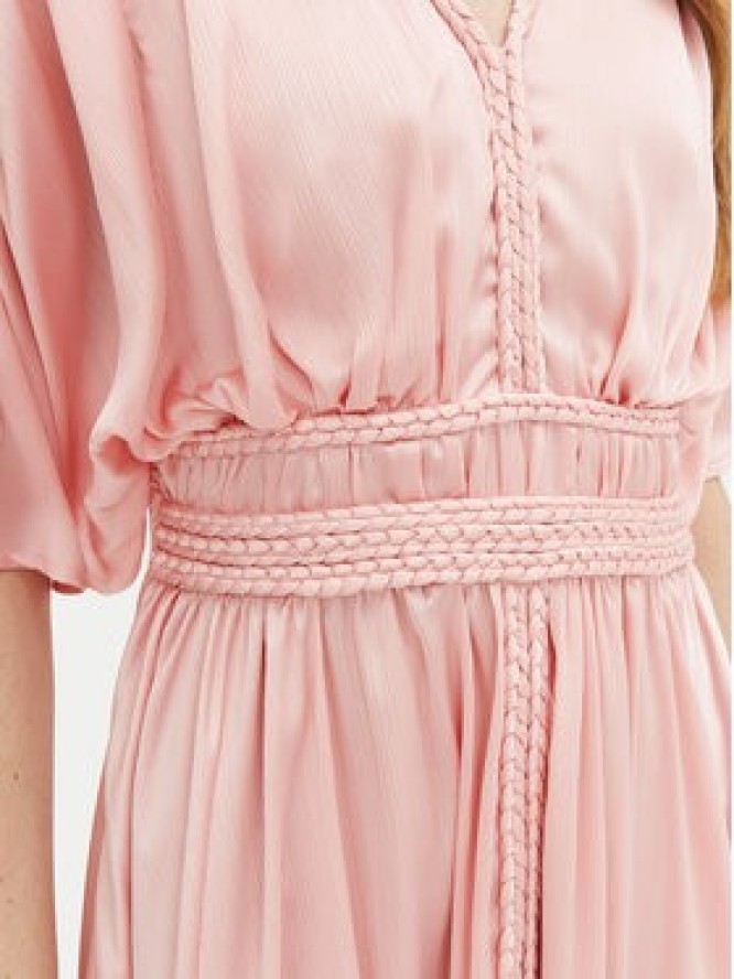 Guess Sukienka wieczorowa W5PK1O WHHF0 Różowy Regular Fit