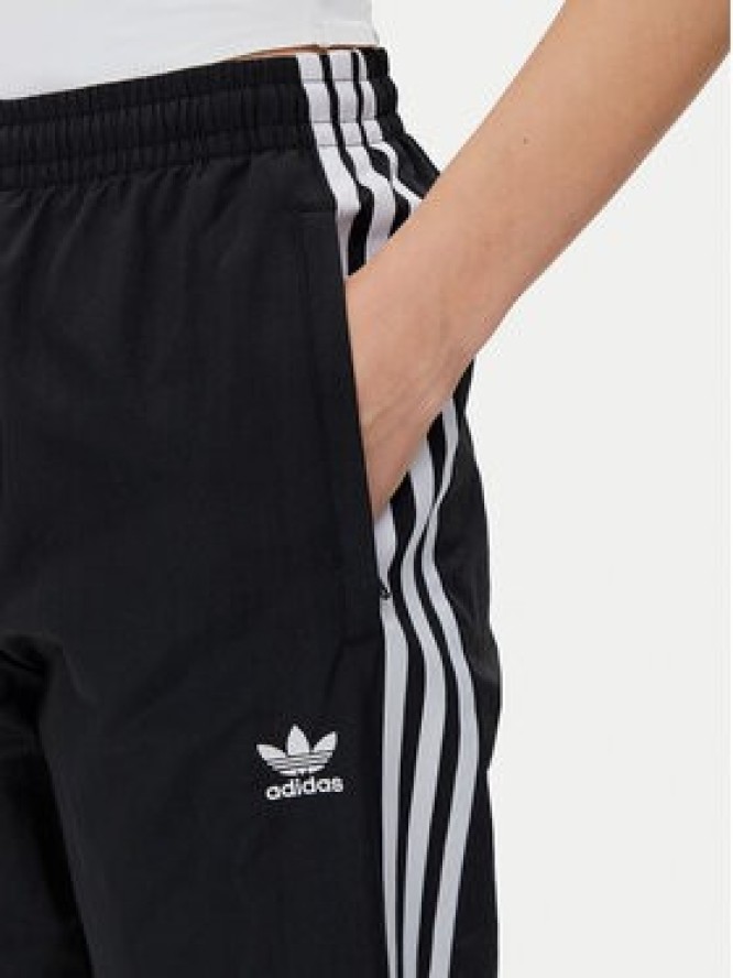 adidas Spodnie dresowe Woven JD5335 Czarny Loose Fit