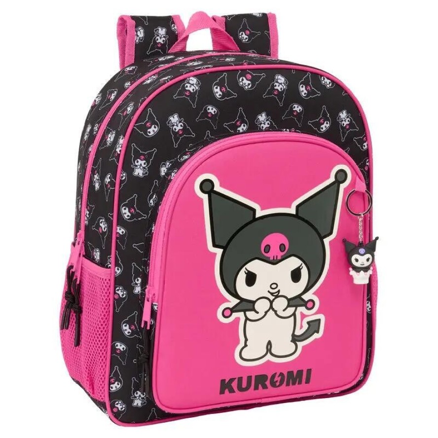 Plecak kompatybilny z regulowanym wózkiem Safta Hello Kitty Kuromi
