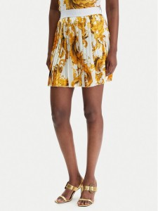 Versace Jeans Couture T-Shirt 80HAH608 JS553 Biały Regular Fit