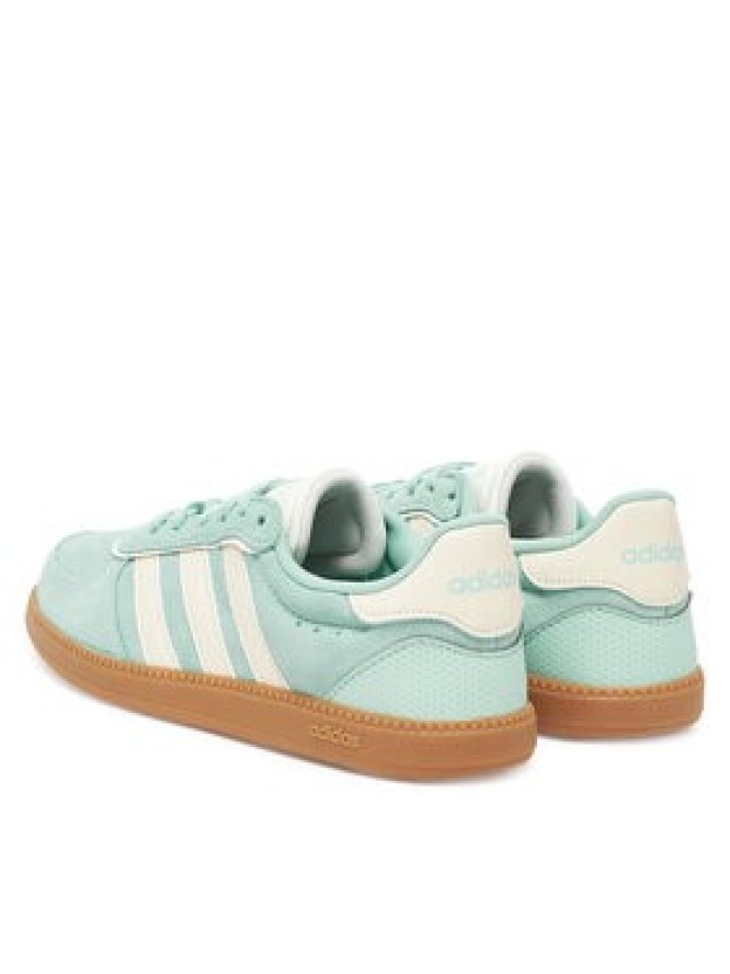 adidas Sneakersy BREAKNET SLEEK SUEDE IH5469 Niebieski