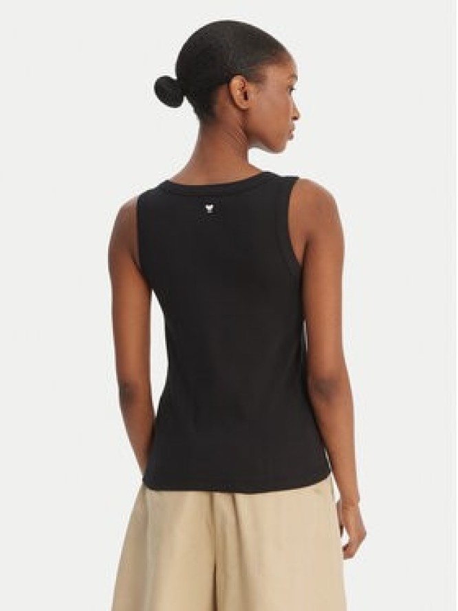 Weekend Max Mara Top Multic 2615941012 Czarny Regular Fit