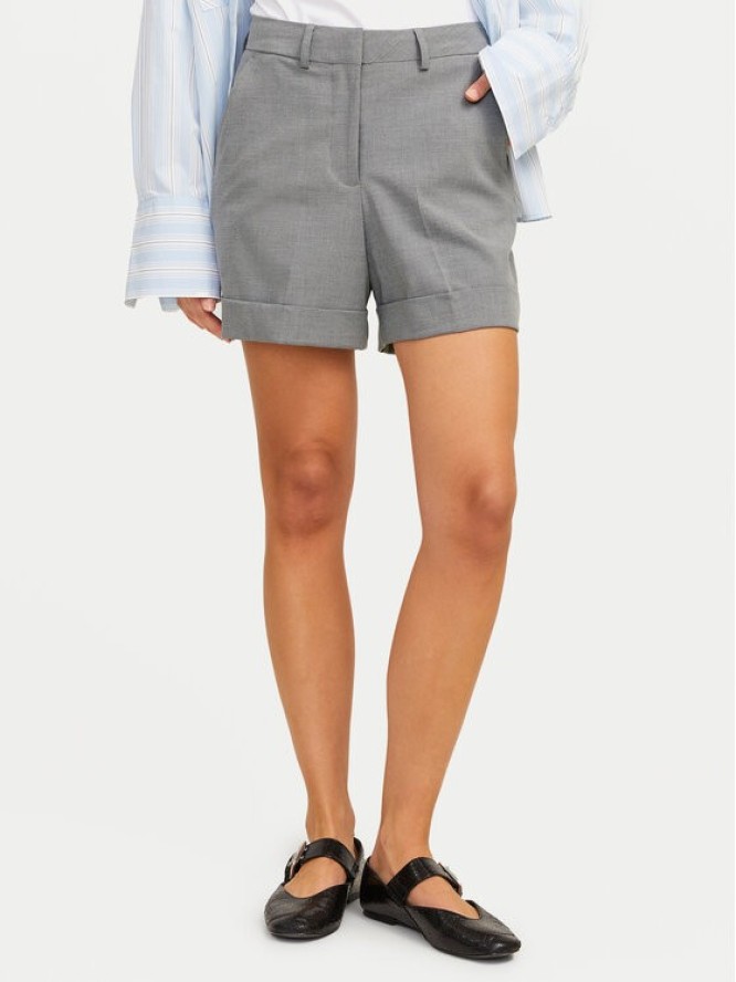 JJXX Szorty materiałowe Mary 12213192 Szary Regular Fit
