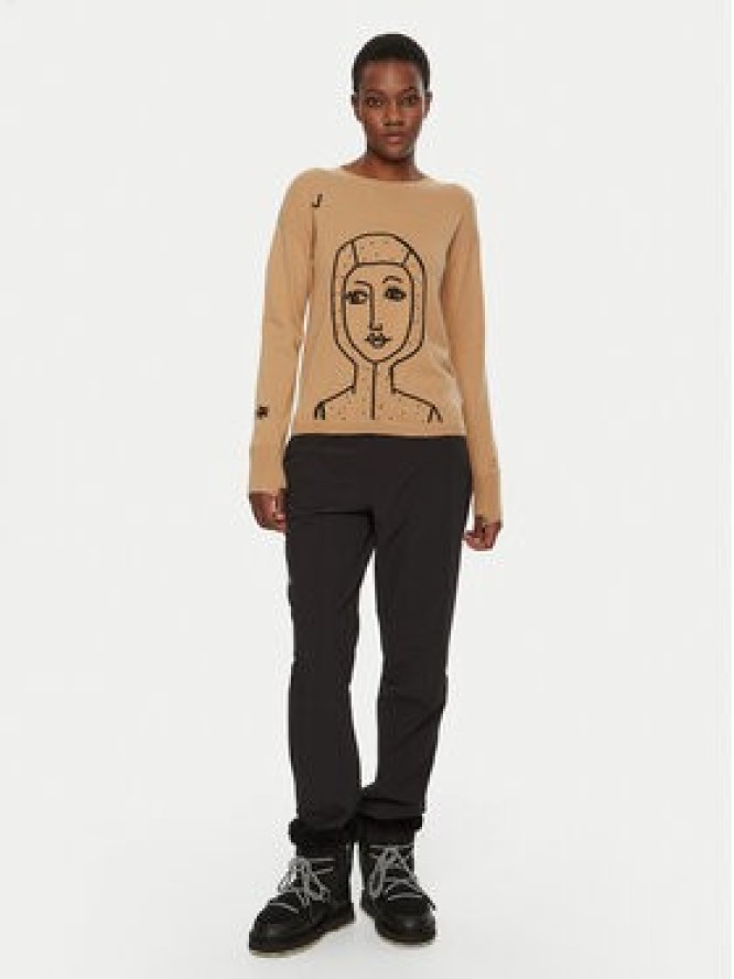 Rossignol Sweter Lina RLNWO09 Beżowy Regular Fit