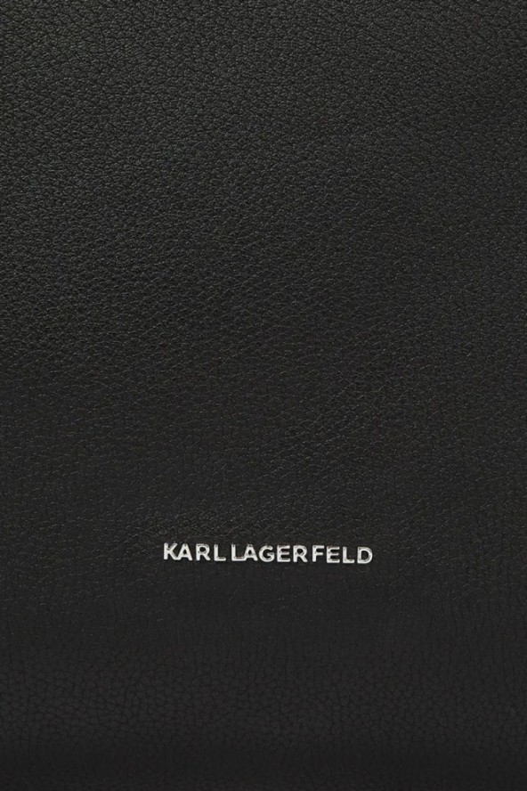 KARL LAGERFELD Czarna shopperka Rocky Marais