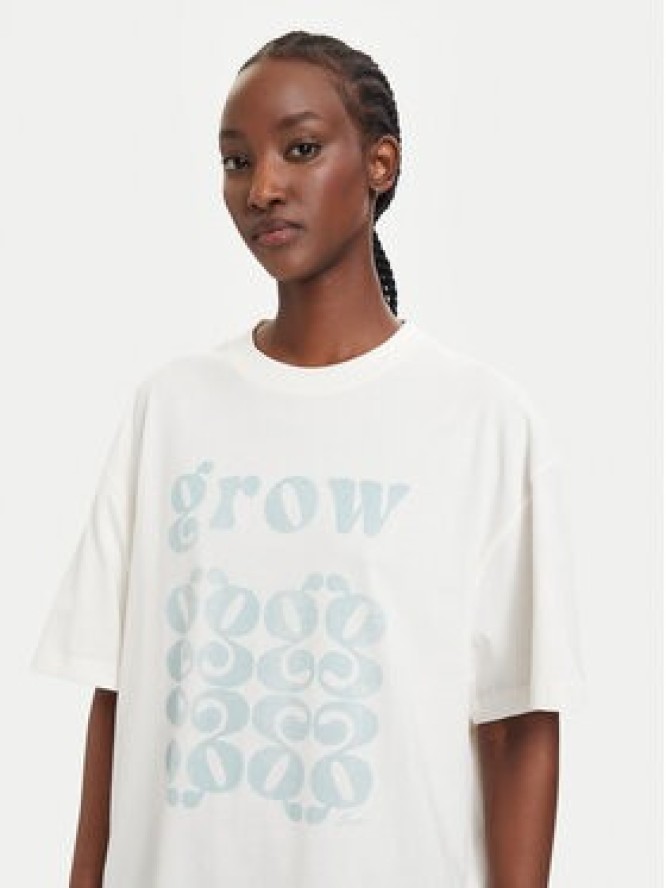 BOSS T-Shirt Eboys 50566831 Kremowy Relaxed Fit
