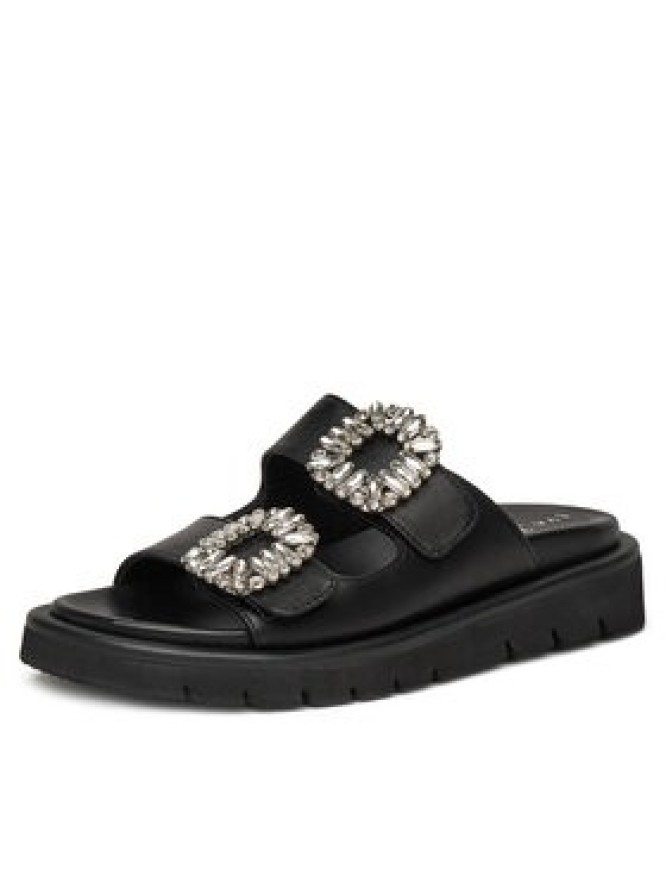 Eva Minge Klapki LILY-VII75-06-1 Czarny