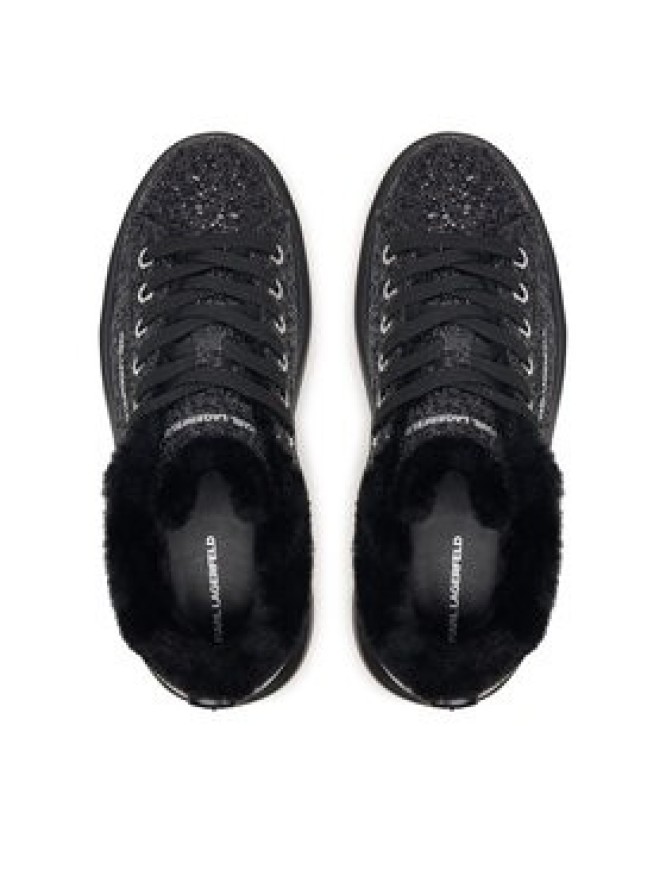 KARL LAGERFELD Sneakersy Kore KL66526G Czarny