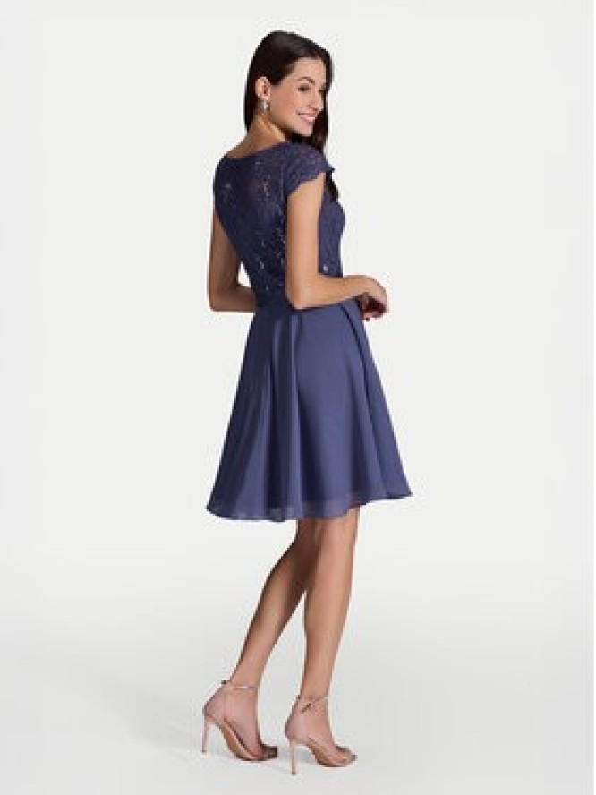 Swing Sukienka koktajlowa 77760510 Niebieski Regular Fit