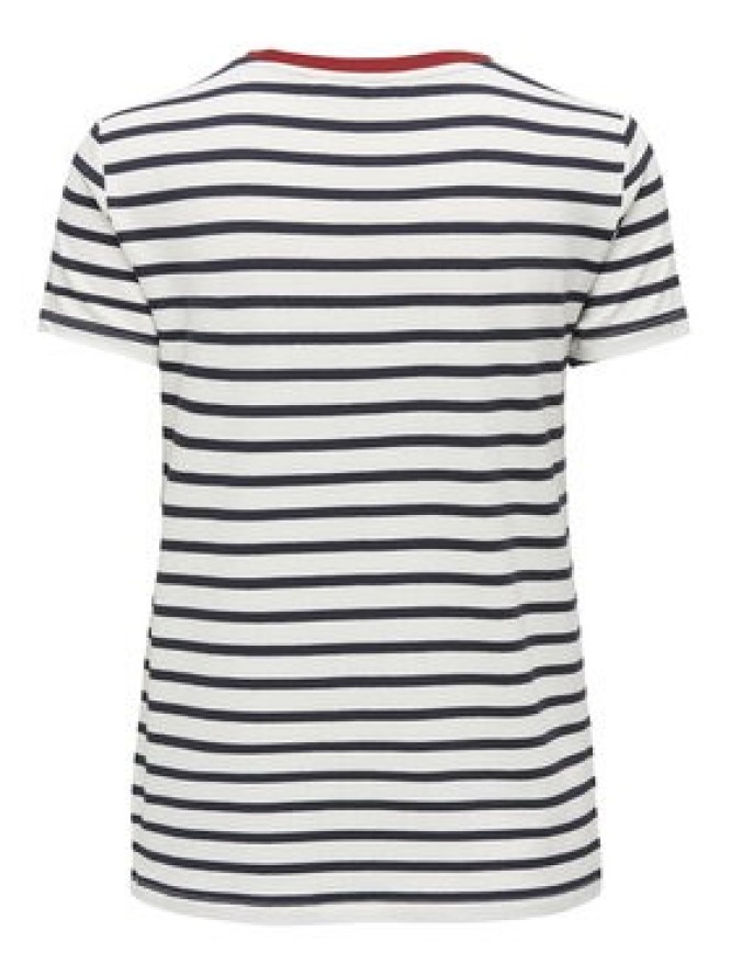 ONLY T-Shirt Heart 15318959 Biały Regular Fit