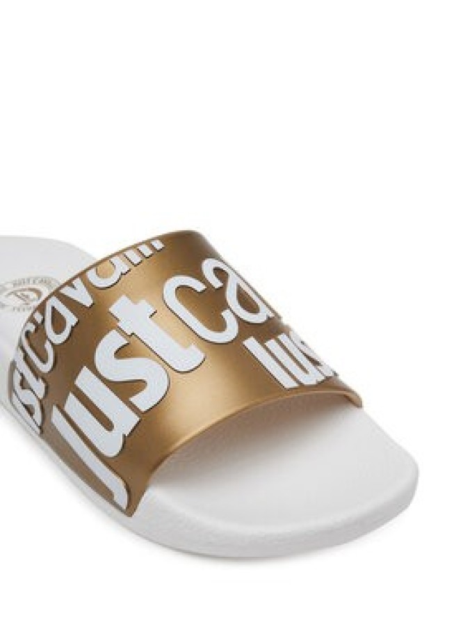 Just Cavalli Klapki 78RA3SZ1 ZS785 Złoty
