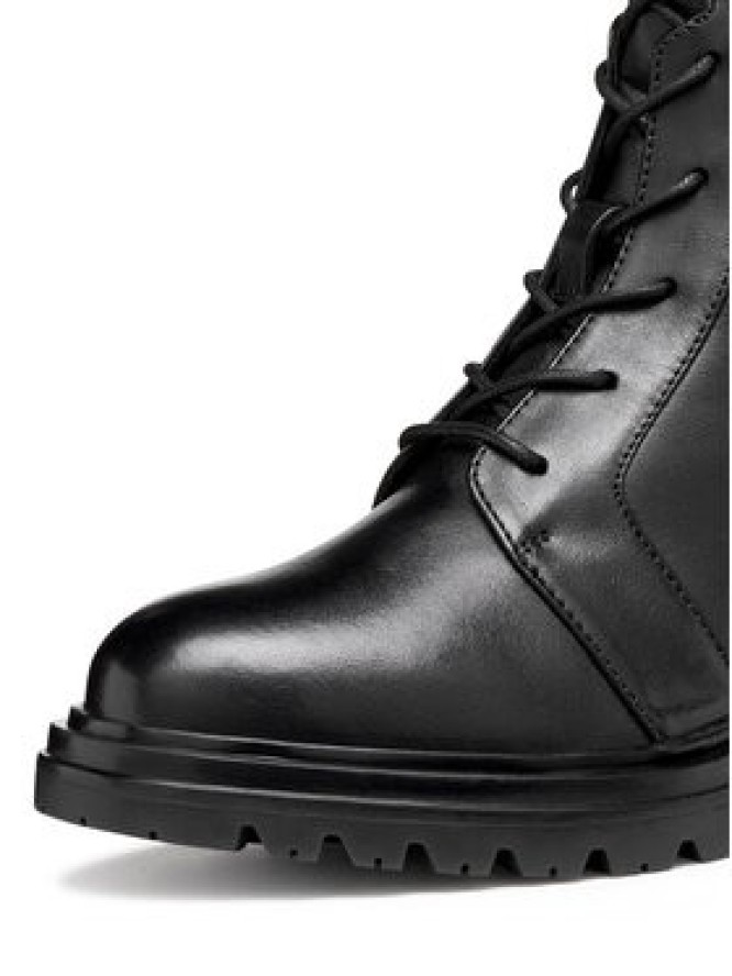 Geox Trzewiki D Damiana D56QCC 043TU C9999 Czarny