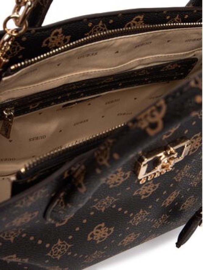 Guess Torebka Emelie Logo HWGP99 28060 Brązowy