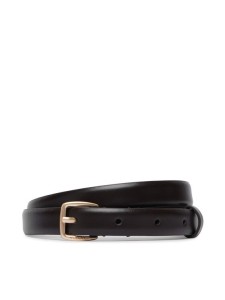 Calvin Klein Pasek Essential Buckle 20Mm LV04F7111G Brązowy ciemny