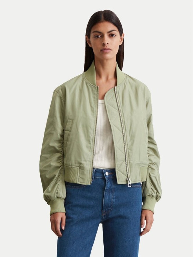 Marc O'Polo Kurtka bomber 506 1270 70033 Zielony Regular Fit