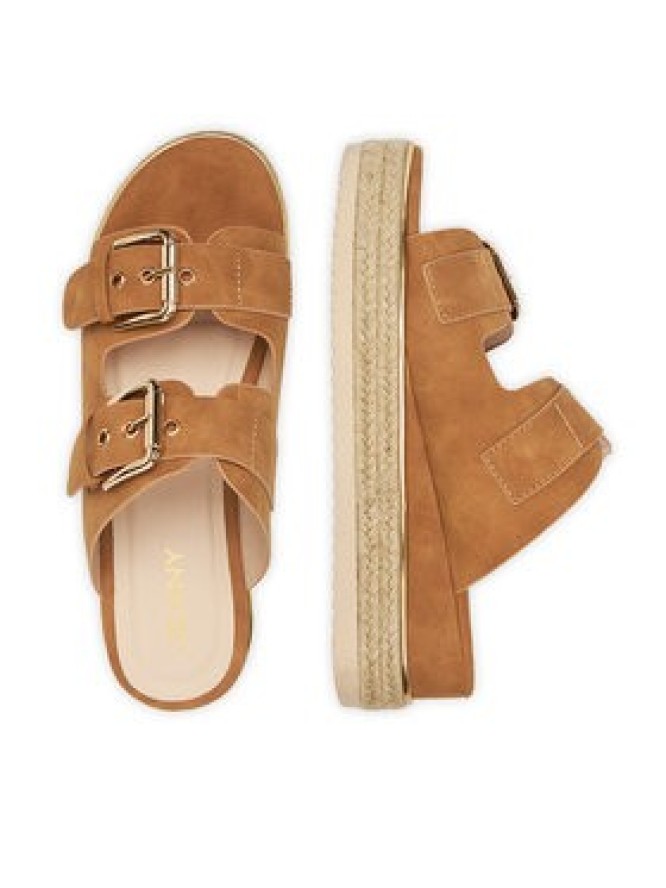 JENNY Espadryle LB-P1434-YLD Brązowy