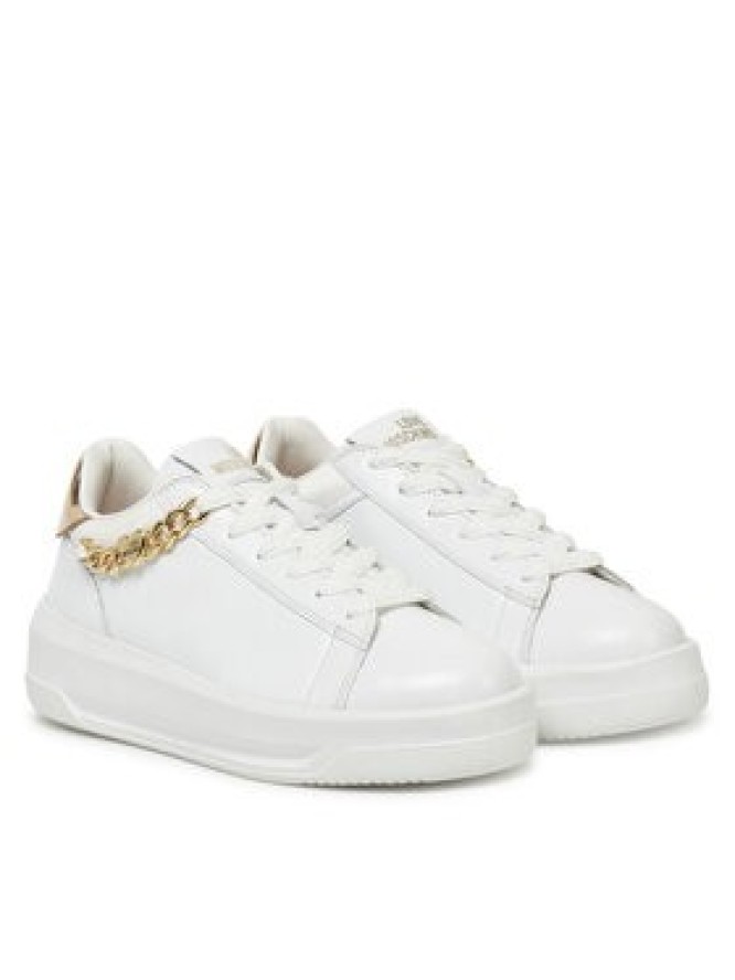 LOVE MOSCHINO Sneakersy JA15505G0MIAP10A Biały