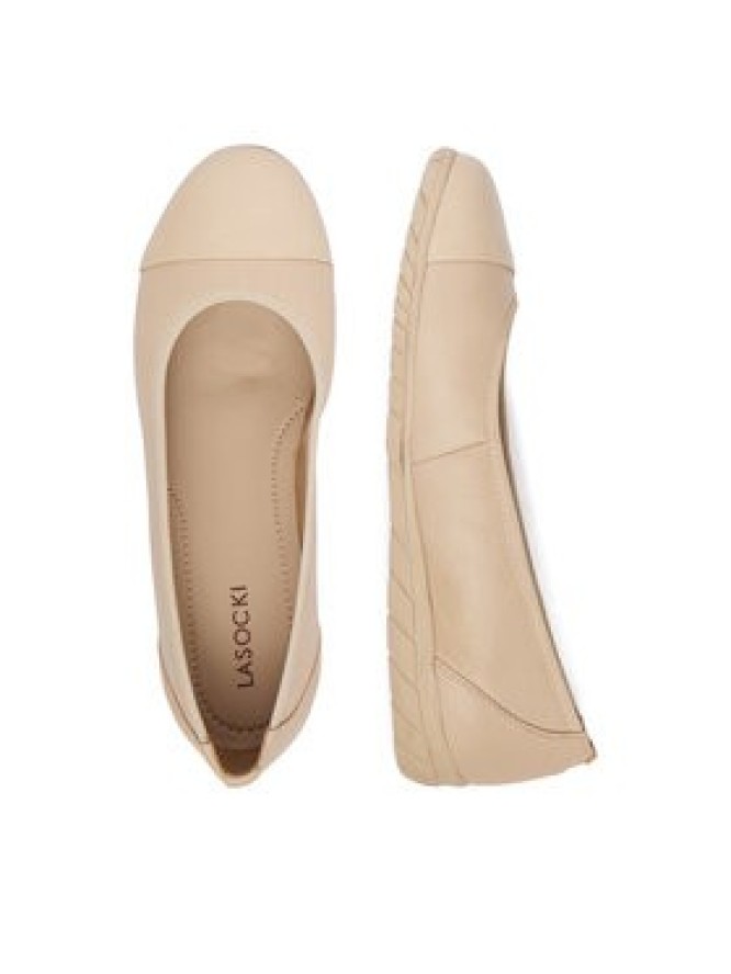 Lasocki Baleriny CEO-WI16-GRAPES-01 Beżowy