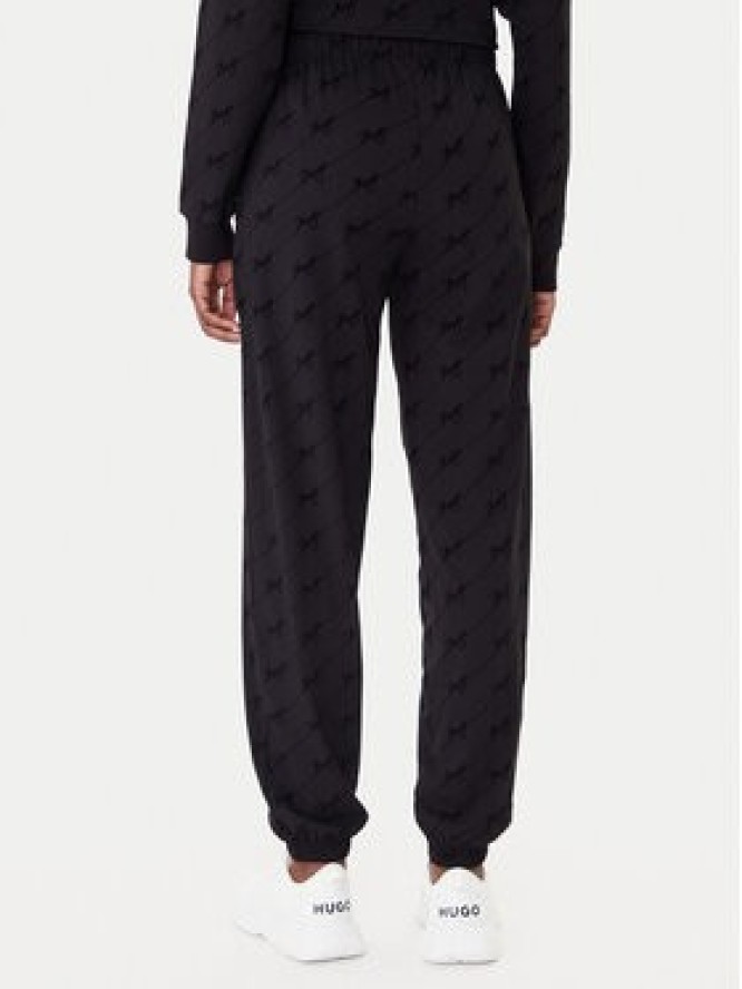 HUGO Spodnie dresowe Lokky 50545211 Czarny Regular Fit