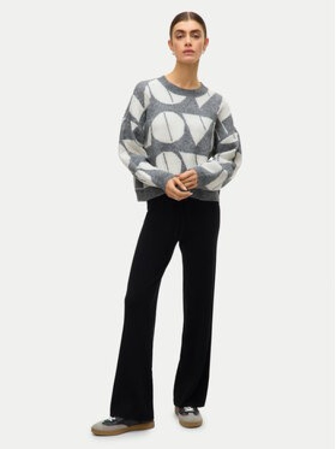 Vero Moda Sweter Love 10331432 Szary Regular Fit