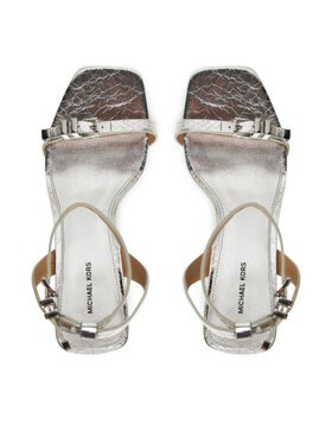 MICHAEL Michael Kors Sandały Darrington 40S5DTMS1M Srebrny