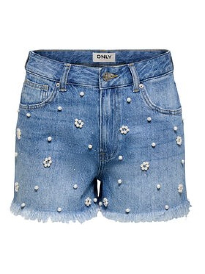 ONLY Szorty jeansowe Zuma 15370792 Niebieski Regular Fit