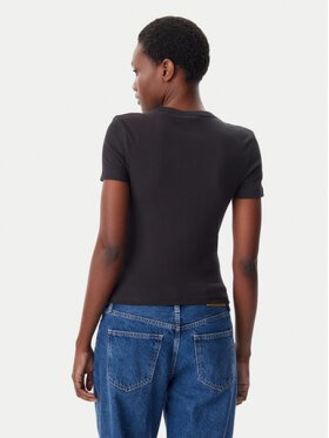 Calvin Klein Jeans T-Shirt J20J225245 Czarny Slim Fit