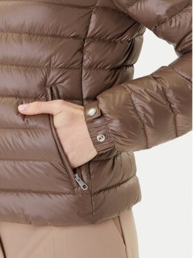 Tommy Hilfiger Kurtka puchowa WW0WW46788 Brązowy Regular Fit