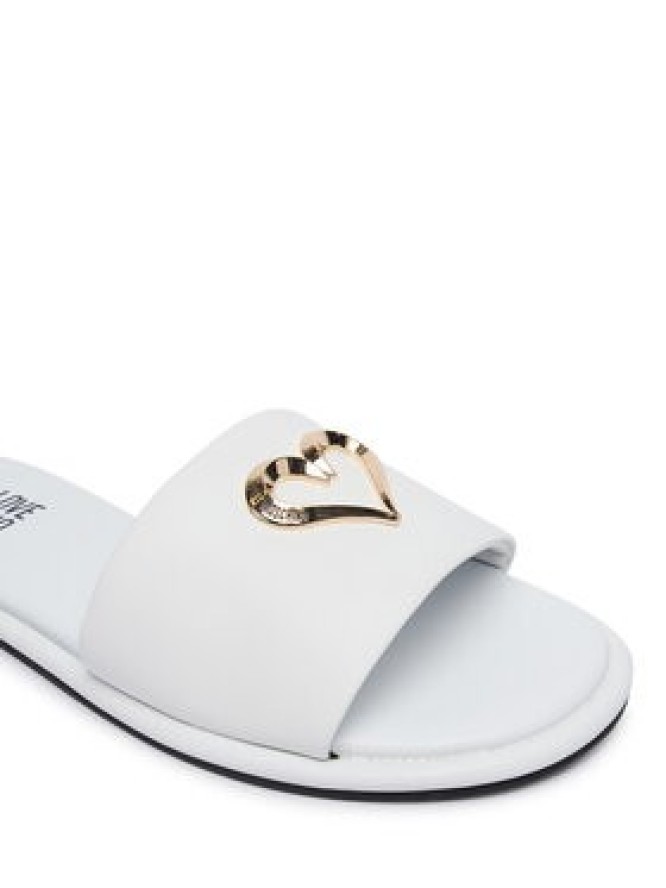 LOVE MOSCHINO Klapki JA28252G0OIA0100 Biały