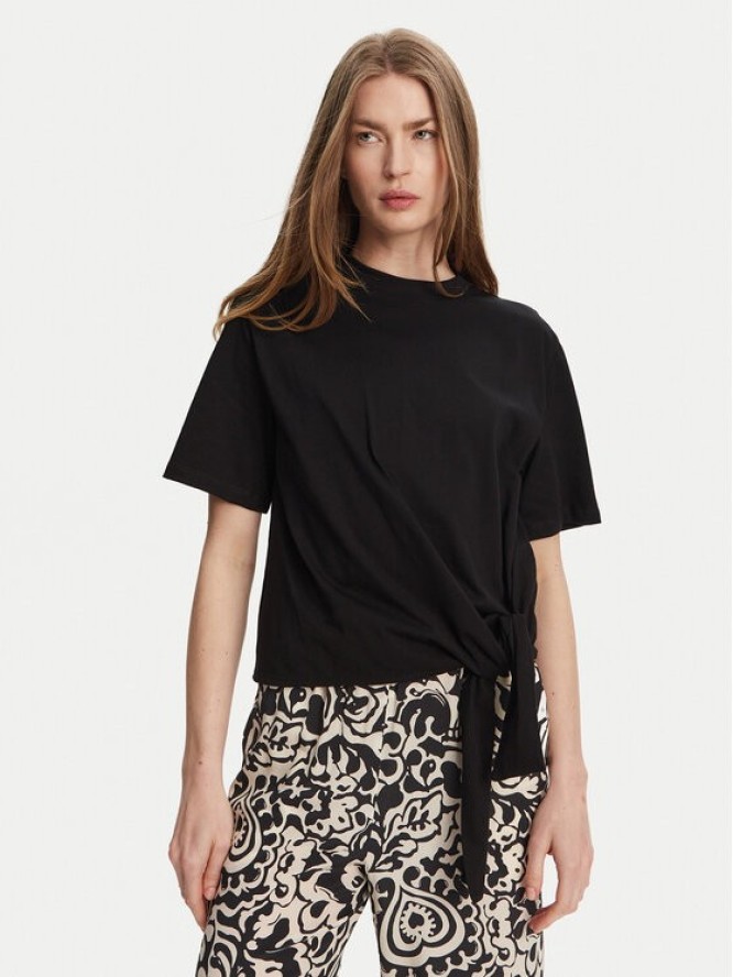 ViCOLO T-Shirt UD0043 Czarny Regular Fit